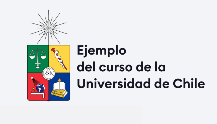 Ejemplo del curso de la Universidad de Chile