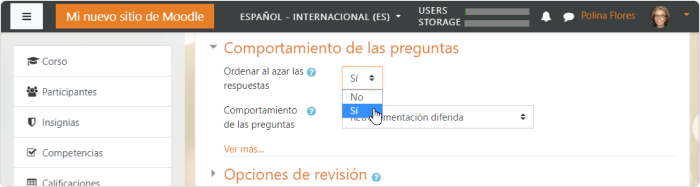 Revisa el comportamiento de cada pregunta en el examen