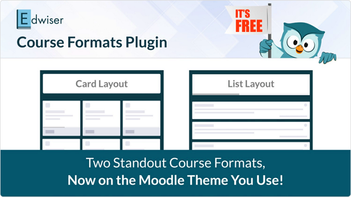 Edwiser course format plugin for Moodle