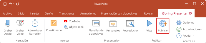 Convertir PowerPoint en vídeo con Presenter Convertir PowerPoint en vídeo con Presenter