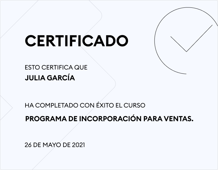 Certificación del aprendizaje en iSpring Learn LMS