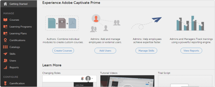 Adobe Captivate Prime Adobe Captivate Prime