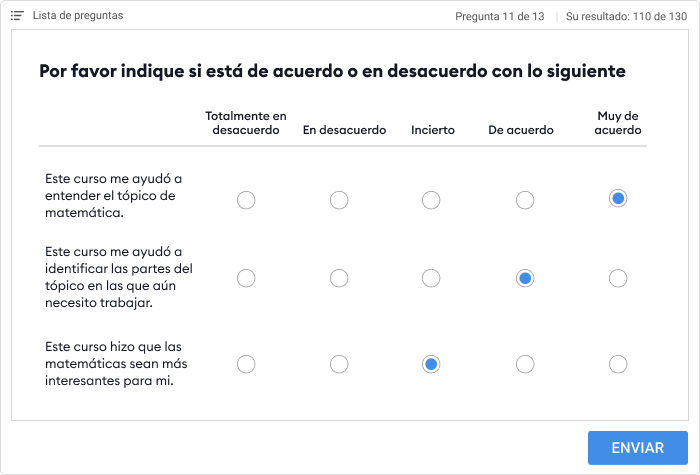 Encuesta con escala Likert Encuesta con escala Likert