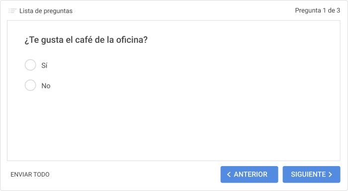 Las preguntas binarias Las preguntas binarias