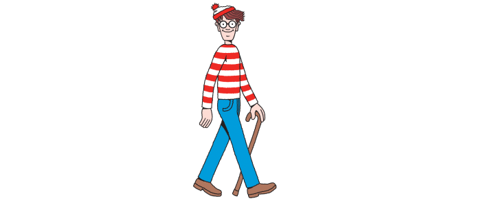 Waldo from the book “Where’s Waldo?