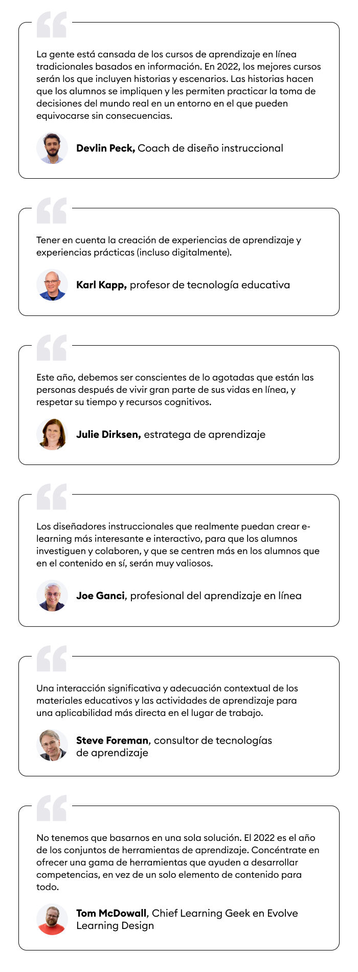 Consejos para diseñadores instruccionales en 2022 Consejos para diseñadores instruccionales en 2022