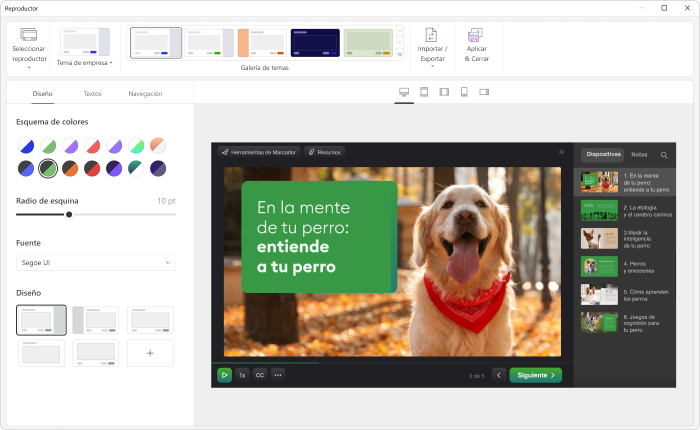 Un ejemplo de software educativo: iSpring Suite