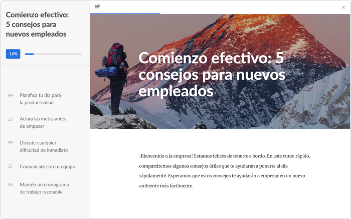 Convertidores de SCORM: iSpring Page