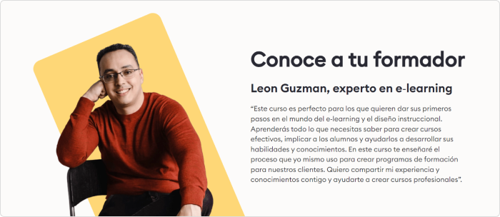 Leon Guzman, experto en e-Learning