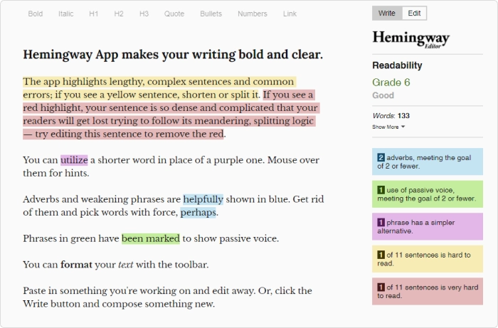 Hemingway Que es screencast y cómo hacerlo: paso 1