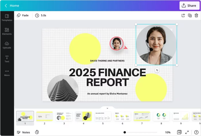 Aplicaciones para hacer presentaciones: Canva