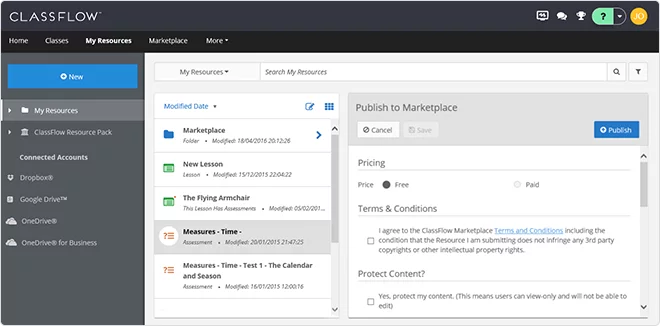 Aplicaciones para hacer presentaciones: ClassFlow