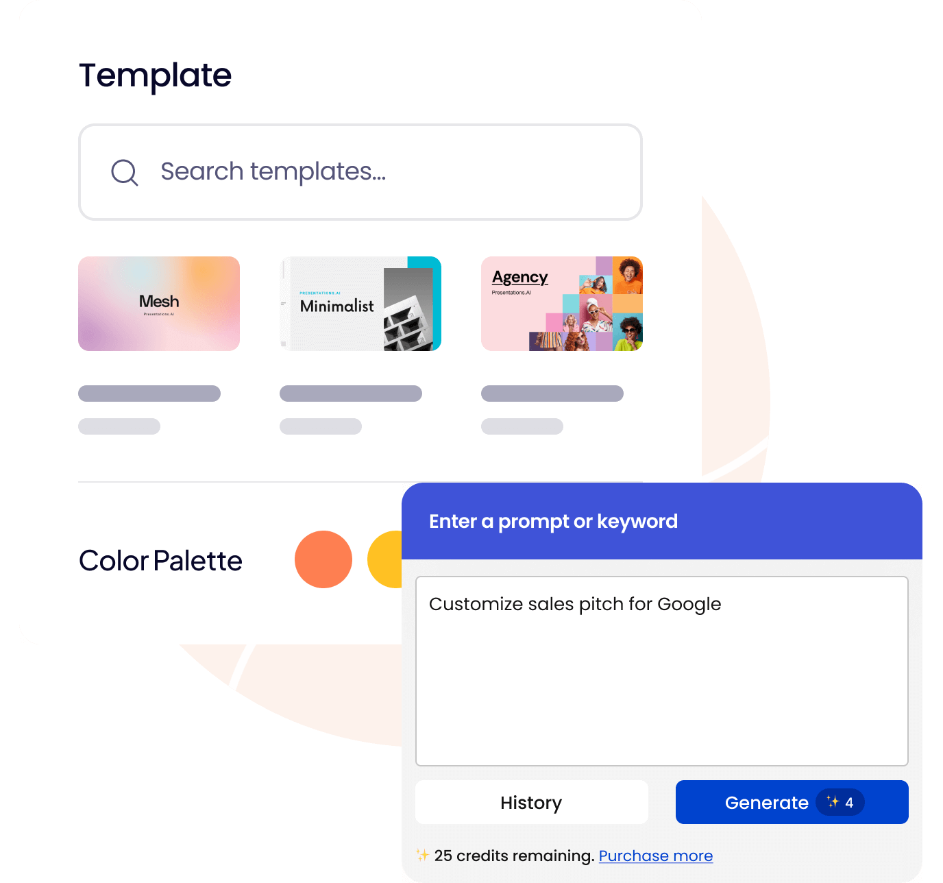 Aplicaciones para hacer presentaciones: Presentations.AI 