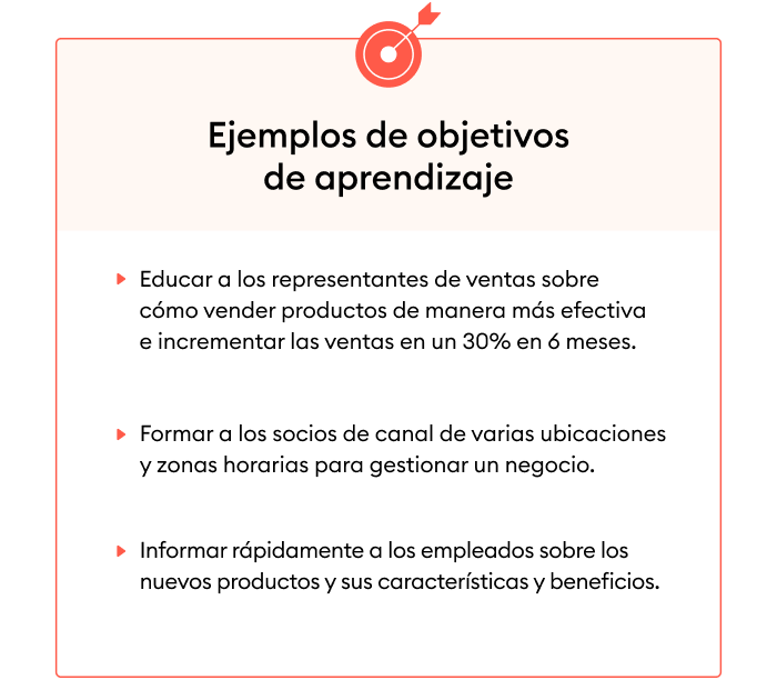 Capacitaci&oacute;n continua: objetivos de aprendizaje