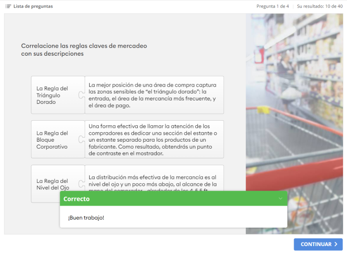 Quizzes interactivos