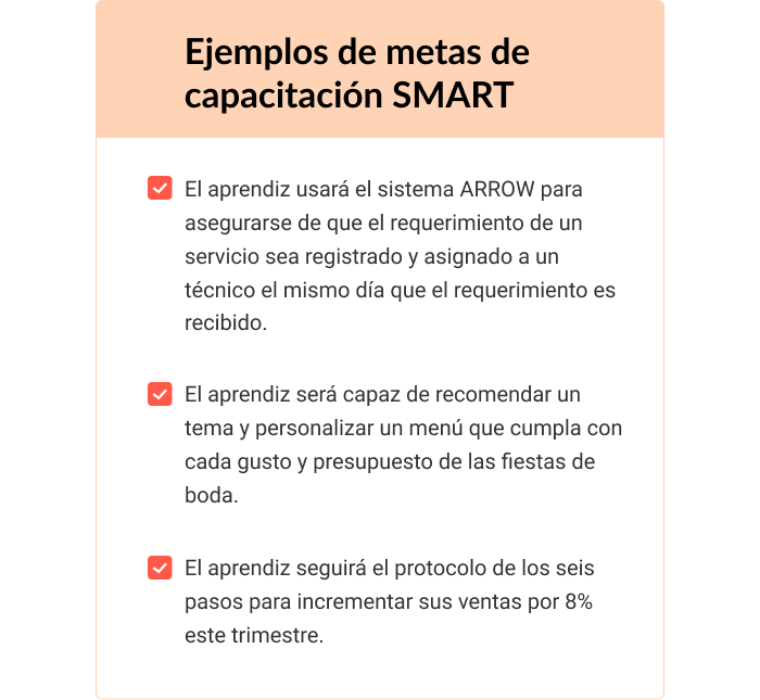 C&oacute;mo crear un m&oacute;dulo formativo: establecer un objetivo SMART