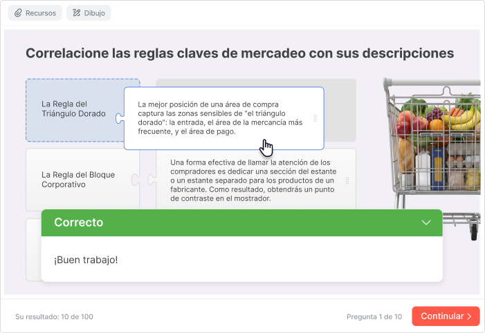 Feedback automático en iSpring Suite Feedback automático en iSpring Suite para superar las barreras de aprendizaje